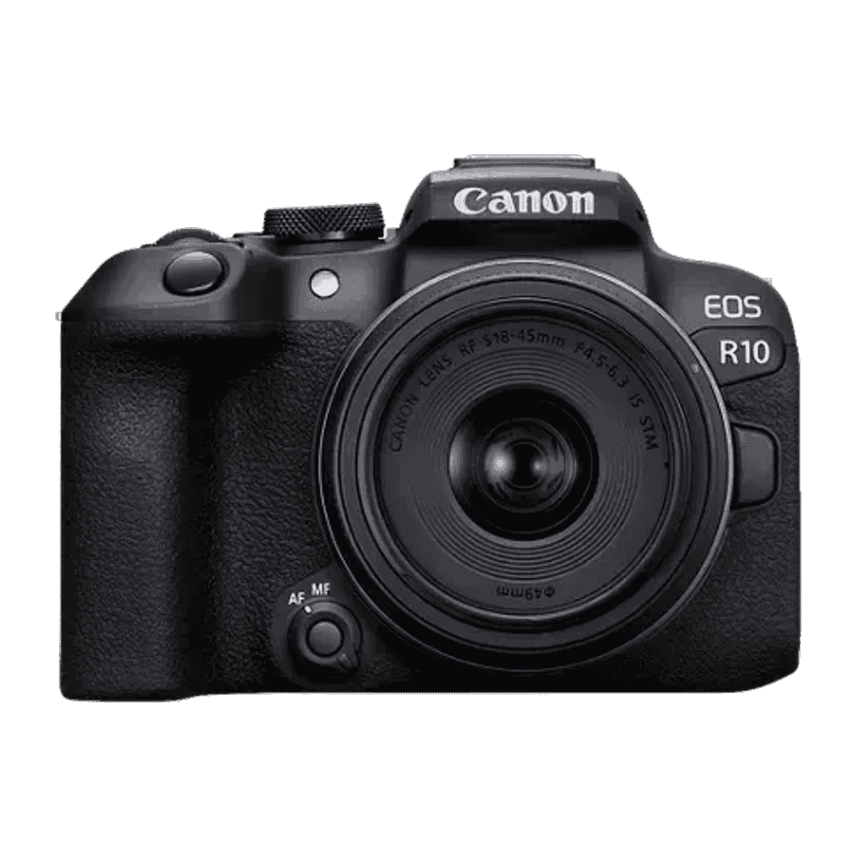 Canon EOS R10 with RF-S18-45mm