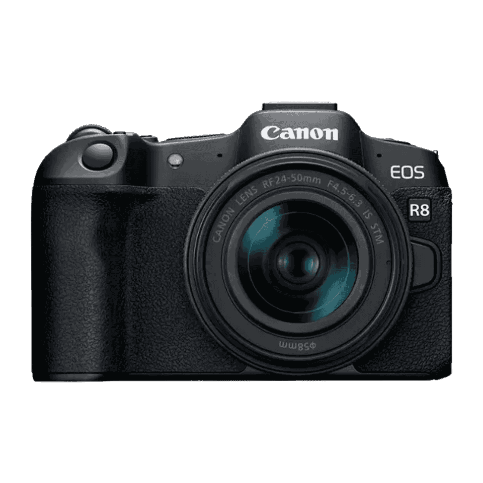 Canon EOS R8 with RF24-50mm