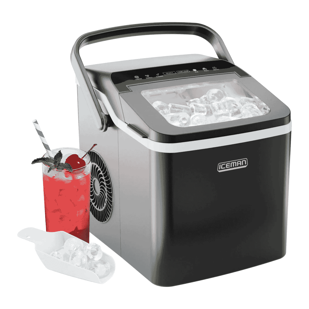 Iceman by Chefman Compact Dual-Size Ice Maker