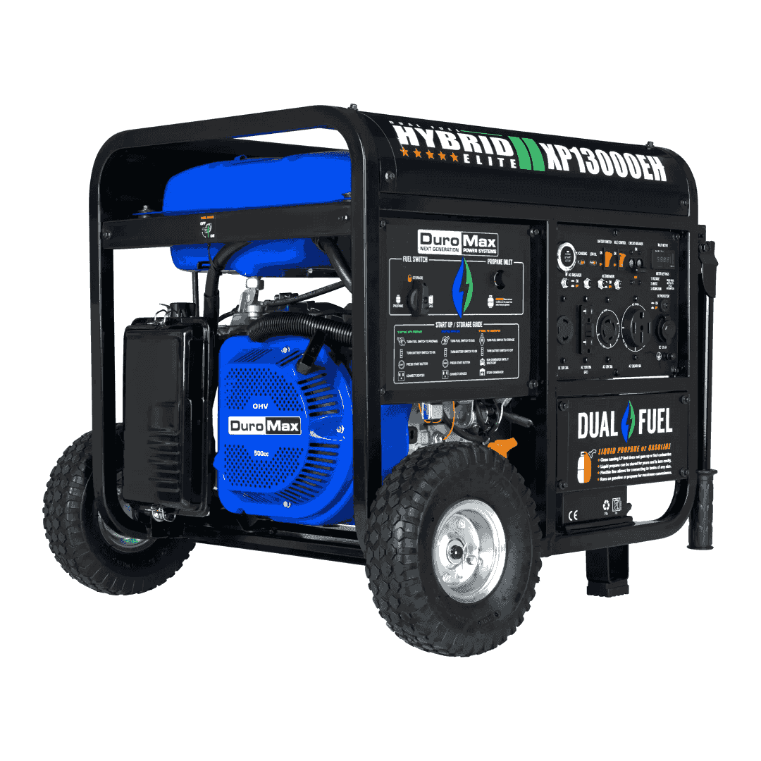 DuroMax XP13000EH Dual Fuel Portable Generator