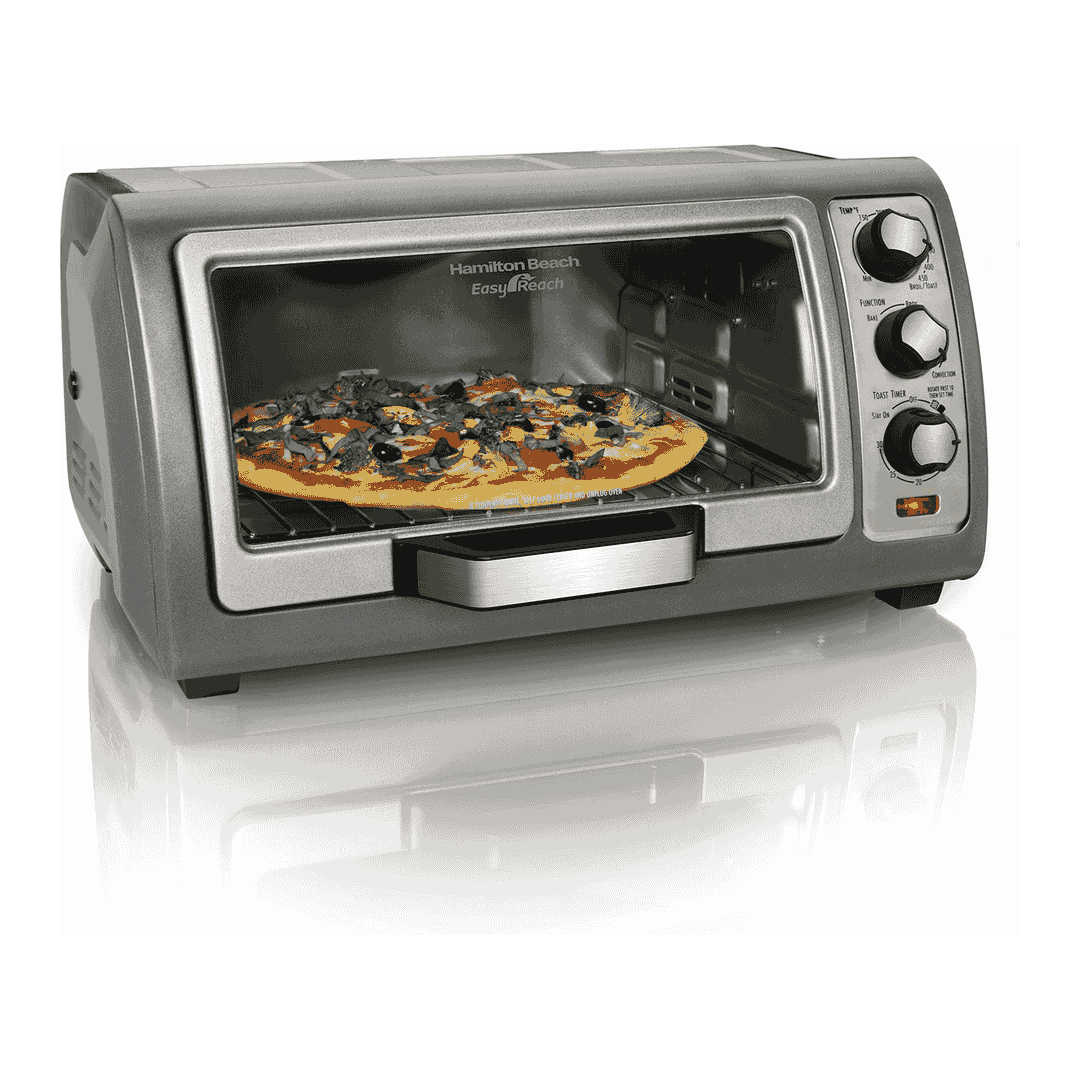 Hamilton Beach Easy Reach 6-Slice Toaster Oven with Convection