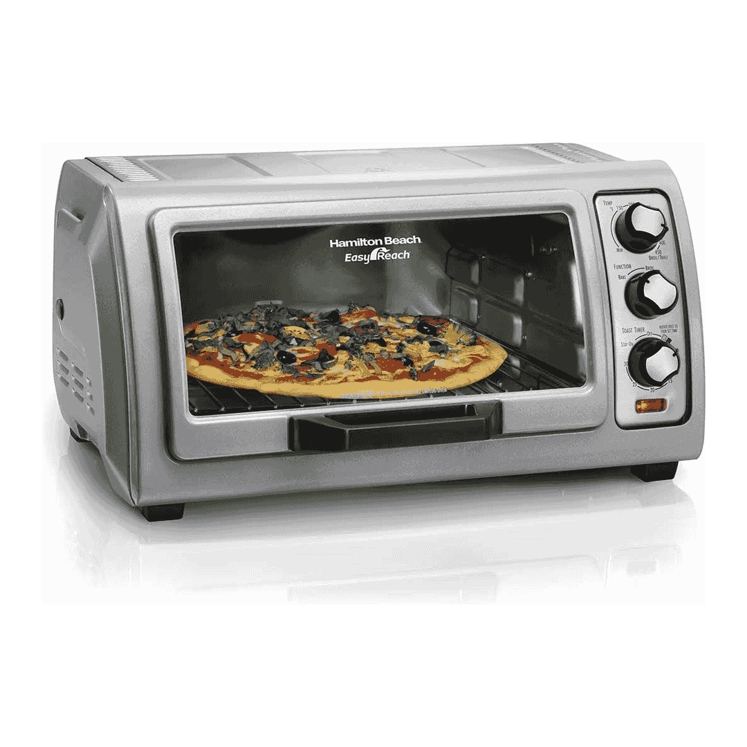 Hamilton Beach Easy Reach 6-Slice Toaster Oven