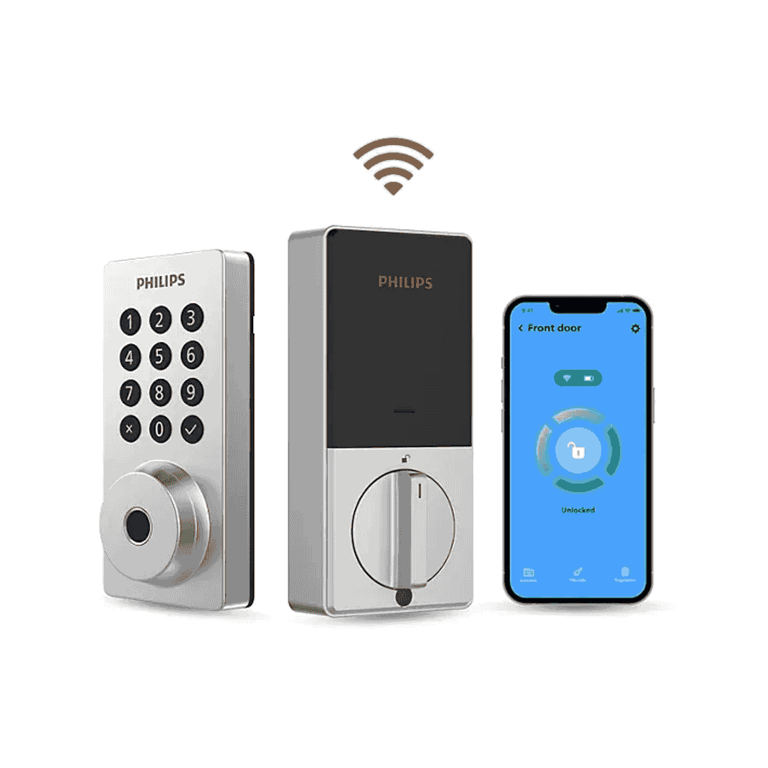 Philips 4000 Series Wi-Fi Fingerprint Smart Deadbolt