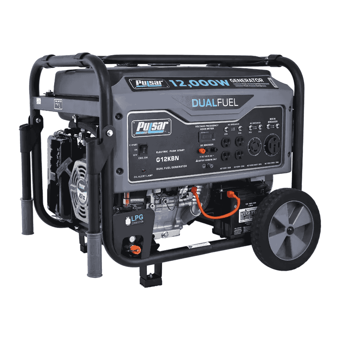 Pulsar G12KBN Dual Fuel Portable Generator