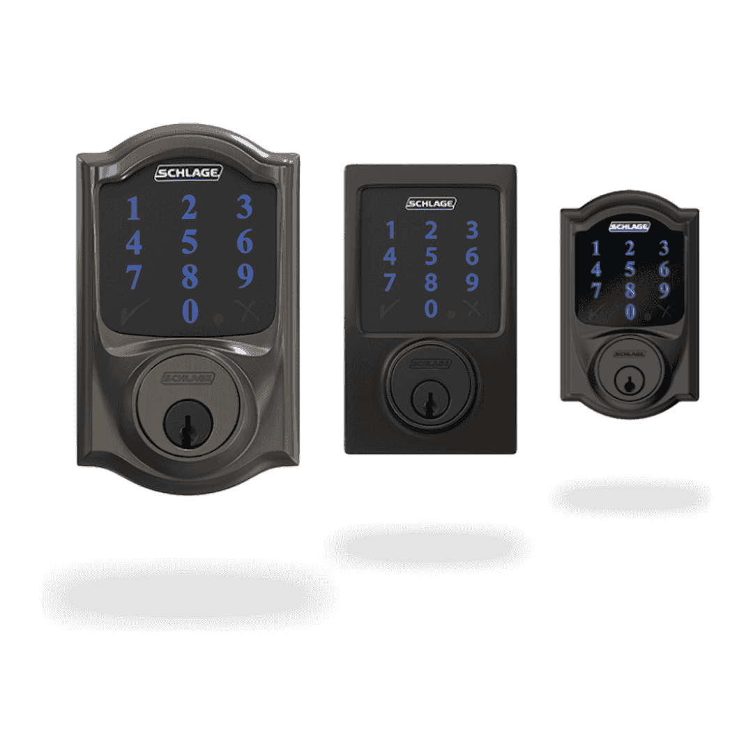 Schlage Connect Smart Deadbolt with Camelot trim