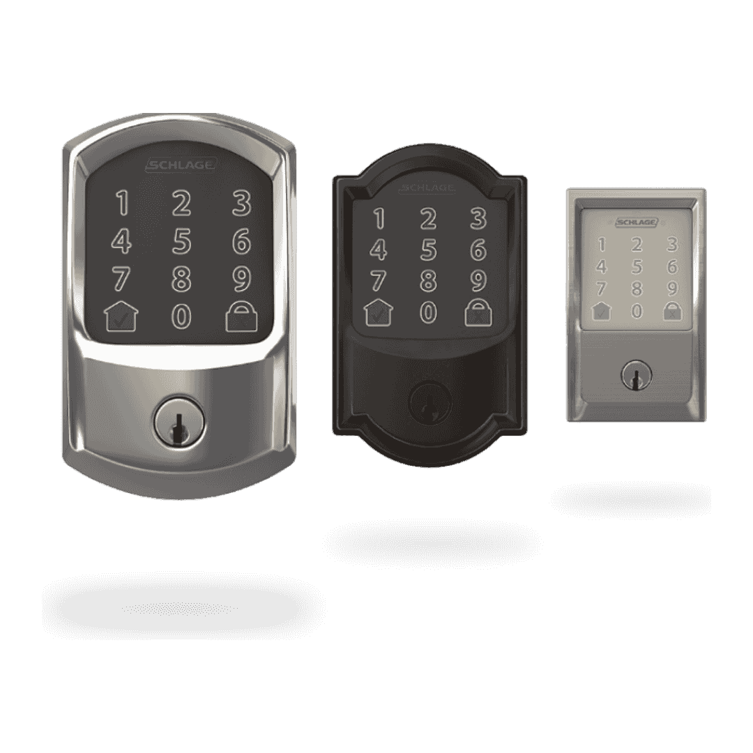 Schlage Encode Smart WiFi Deadbolt with Camelot trim