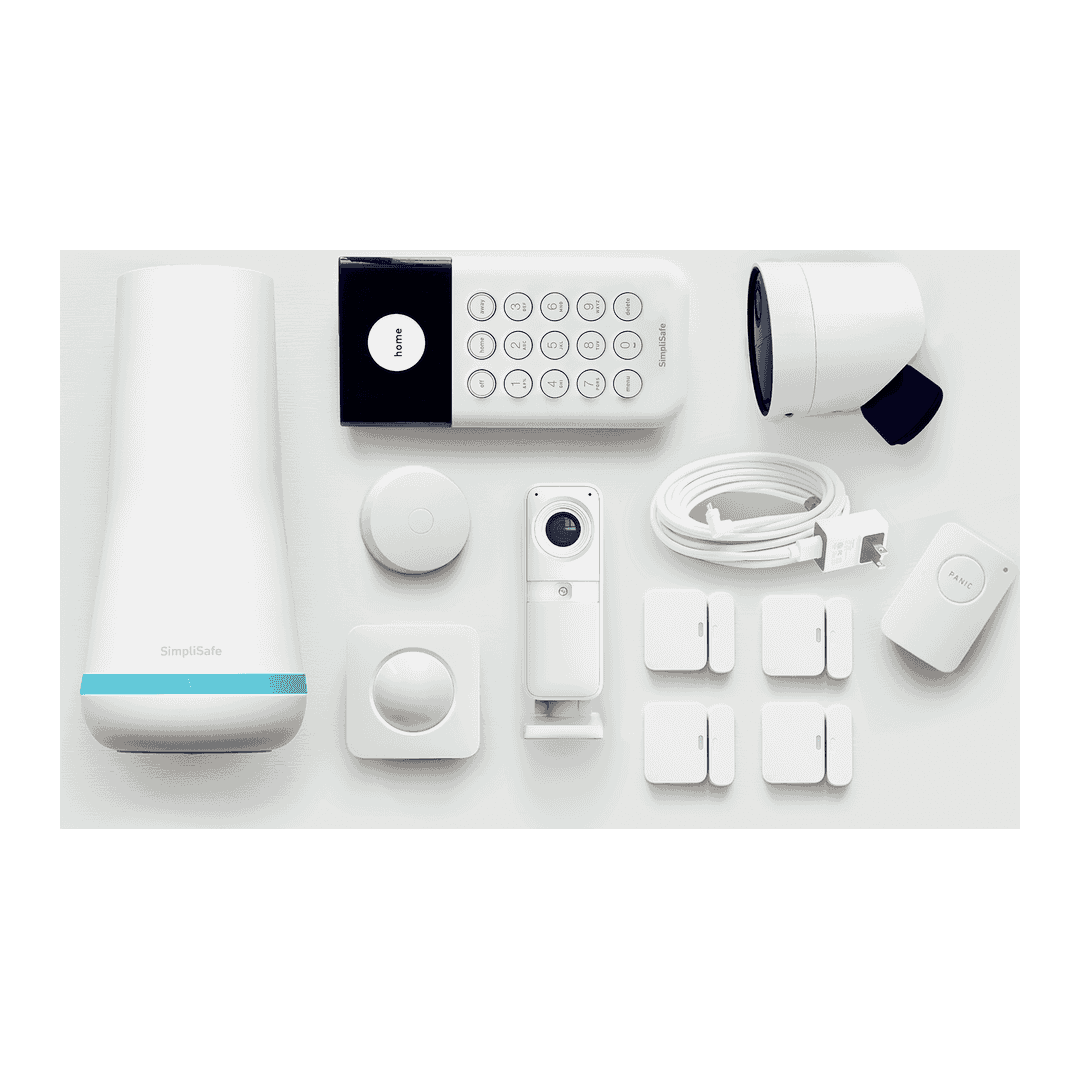 SimpliSafe 12-Piece Wireless Home Security System with HD Camera