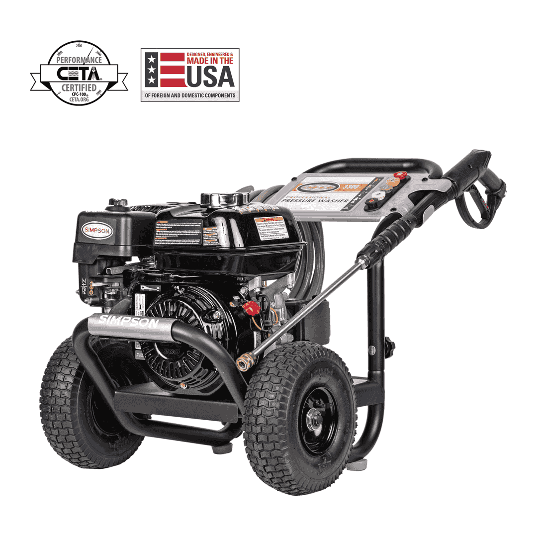 Simpson PowerShot 3300 PSI Gas Pressure Washer