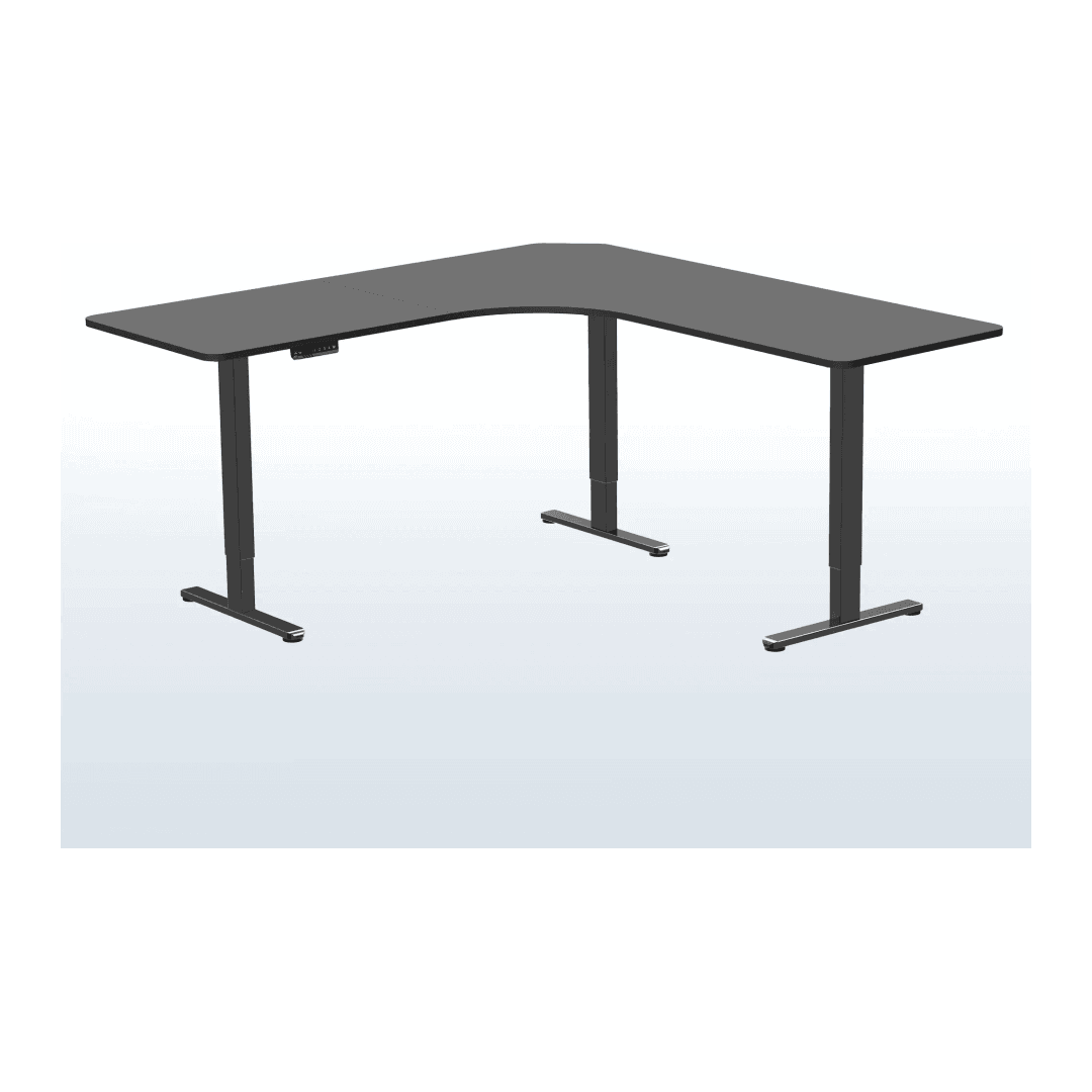 VIVO E3C Triple-Motor Corner Standing Desk 71x71