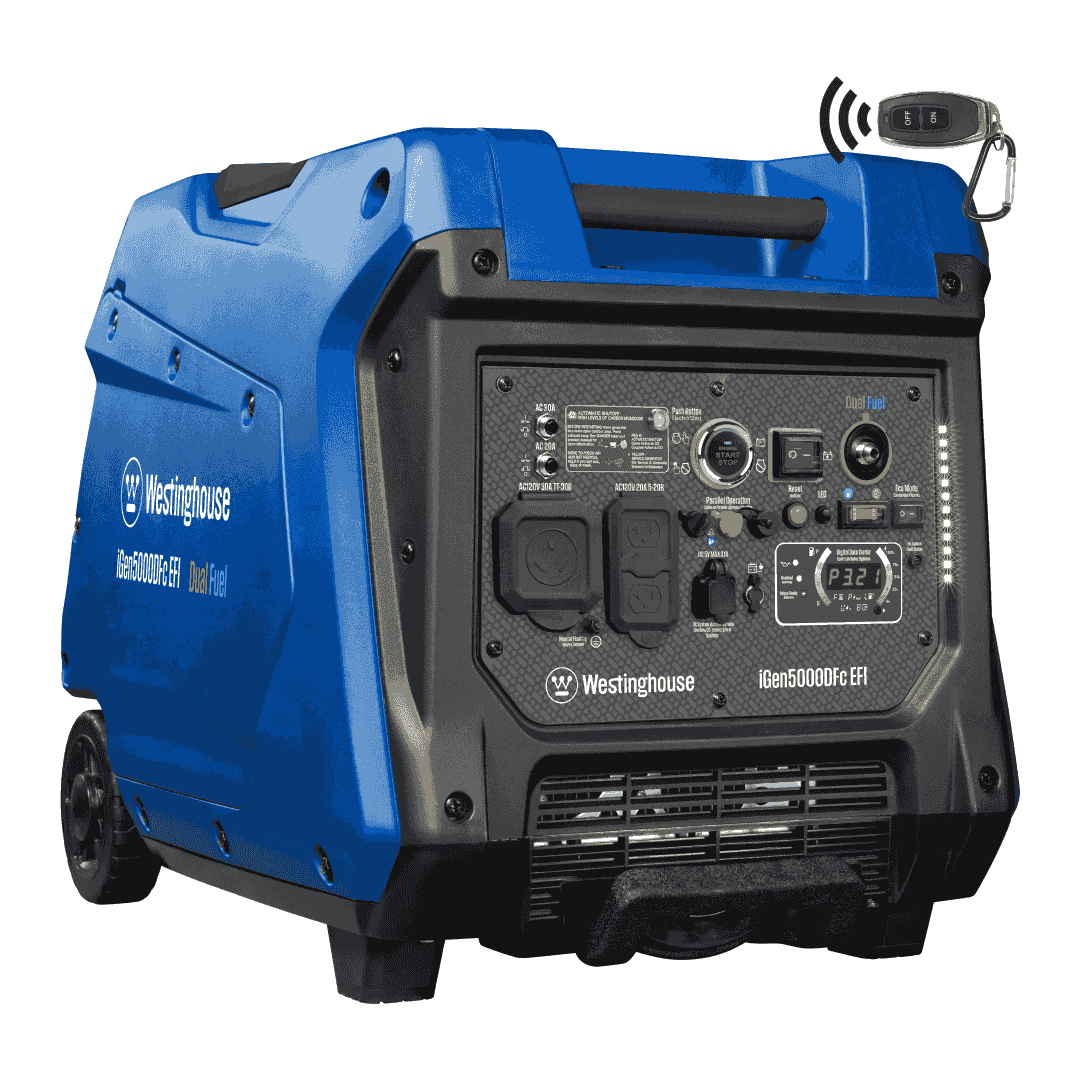 Westinghouse iGen5000DFc EFI Dual Fuel Inverter