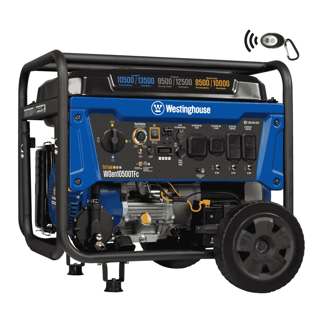 Westinghouse WGen10500TFc Tri-Fuel Generator