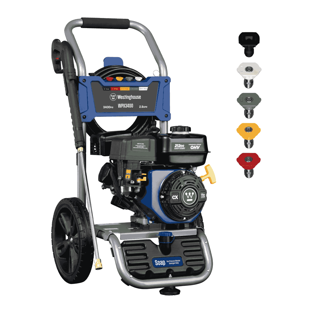 Westinghouse WPX3400 Gas Pressure Washer