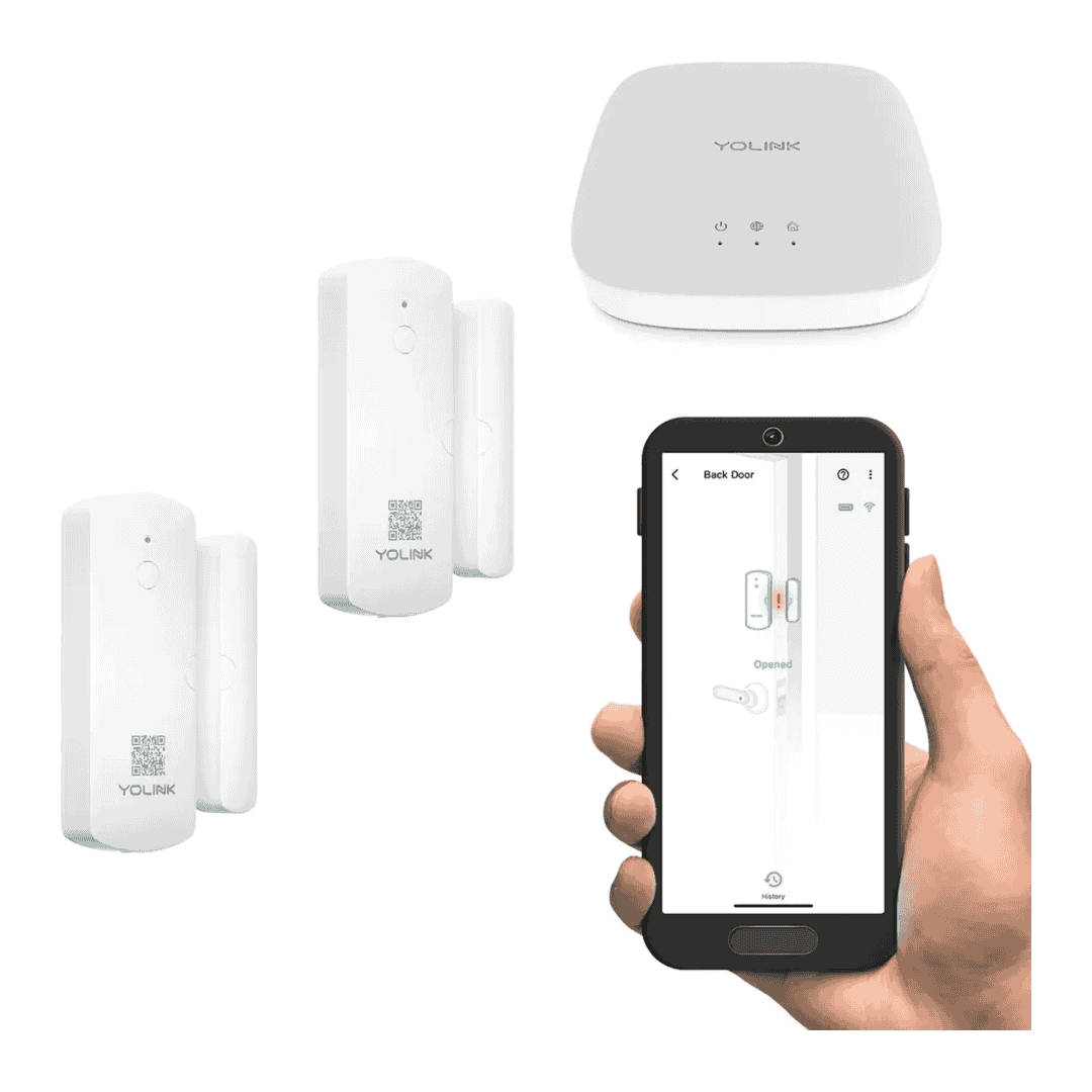 YoLink Smart Home Starter Kit with 2 Door Sensors